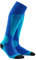 CEP – SKI Thermo Socks, Skisocken in blau, Größe II für Damen, Kompressionsstrümpfe Made by medi