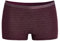 Conta Thermo Panty, bequemer Hipster mit natürlicher Baumwolle, wärmeisolierende Thermounterwäsche, Damenbekleidung, Bordeaux Geringelt, Größe: 40/M