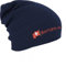 Longbeanie Slouch-Beanie Mütze Schweiz mit Fahne 54599 Farbe Navy