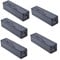 Hailege 5pcs 18650 Battery Case Tragbare schwarze USB Power Bank Power Charger Pack Box für 1x18650 Batterie
