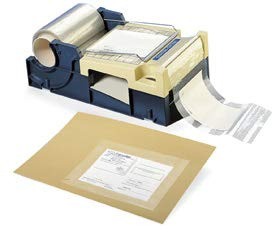 Abrollgerät mit Messer, für Adressen-Schutzfilm, 130-150mm Rollenbreite