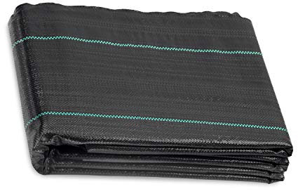 ANSIO Weed Control Membrane 2Mx15M Heavy Duty Weed Control Fabric,Ground cover Membrane, UV stabilised Weed Barrier Fabric. Ideal for use in Patios, Garden, Flower beds, Landscaping - weed suppressant