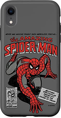 iPhone XR Marvel The Amazing Spider-Man Retro Comic Cover Case