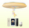 chysongoods 28W Φ30cm Deckenlampe Amazon Alexa Google Home Kompatibel Mit Musik Bluetooth Lautsprecher Deckenleuchte LED Farbwechsel Dimmbar Sternenhimmel Für Badezimmer kinderzimmer