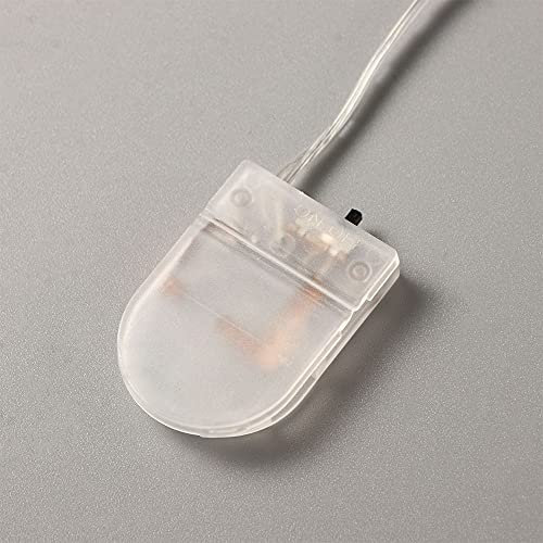 Leadigol 15 porta batterie CR2032, 1 x 3 V CR2032 porta batteria a bottone a bottone, porta batteria CR2032 con interruttore on/off