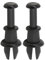 Dowrap 2 Stück for Altea Arona Ibiza 6L 6J 6F Leon 1M 1P MII Toledo 5P KG Hutablage String Clips Halter Pivot Hanger 1M6867574A