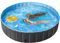 Yaheetech Hundepool faltbar, Planschbecken für Hunde 180 x 30 cm, Anti-Rutsch-Platten, Schnelle Entwässerung, Hundebadewanne mit Badebürste & 4 Flicken, Swimmingpool Verdickt PVC, Schwarz