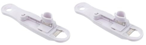 TOPBATHY 2 Stk Bohnen Zerreißen Weißer Schäler Metall Gemüsehobel Stangenbohnenschneider Schneebohnenlockenwickler Mehrzweck-gemüseschneider Erbse Bohnenmaschine Plastik