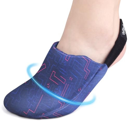 Hilph Foot & Toe Ice Pack Wrap for Broken Toes & Bunion Surgery, Wearable Forefoot Gel Ice Pack Cold Therapy Sock with Strap for Hammer Toe Injuries Reusable, Gout, Swelling - Blue