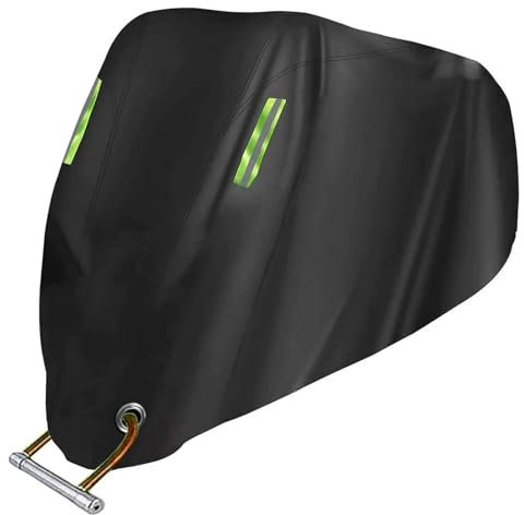 Motorrad Abdeckplane Universelle Motorradabdeckung, wetterfest, langlebig, wasserdicht, Sonnenschutz im Freien, Roller-Unterstand, reißfest