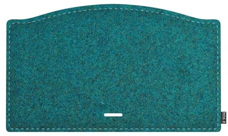 Feltd. Gepolstertes Eco Filz Kissen 23mm geeignet für Stokke Tripp Trapp inkl. Befestigungsklett (Petrol)