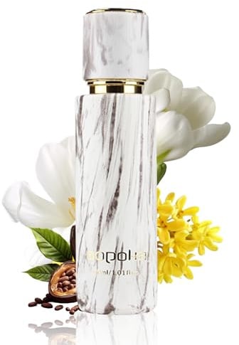 Qwesure Xixi Eau de Parfum – Long-Lasting Perfume for Her, Sweet Floral Fruity Scent with Warm Cocoa, Peach & Freesia (30ml)