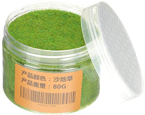 HAWILLOSCH Polvere di Muschio Sintetico per Decorazioni di Paesaggi per Decorazioni Fai Te e Terrari Facile Manutenzione e Resistente