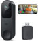 Belleye Video Doorbell Camera Wireless, 2K HD Video Door bell Camera with Ring Chime, Smart AI Human Detection, Battery Operated, Night Vision, 2-Way Audio, 2.4G WiFi, Cloud Storage, Works with Alexa