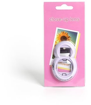 pour Popoto Appareil Photo Objectif Miroir Selfie pour Instax Mini 7s/7S/7C/8/9 (Purple)