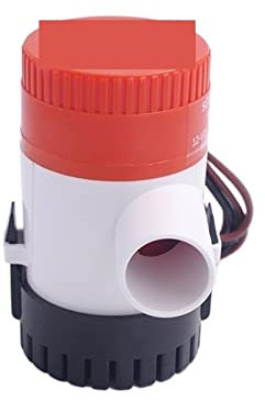 Bomba de vacío de CA, Mini bomba de agua de sentina eléctrica for barcos con interruptor de flotador regla de Kayak 12V24v(350GPH 12V)