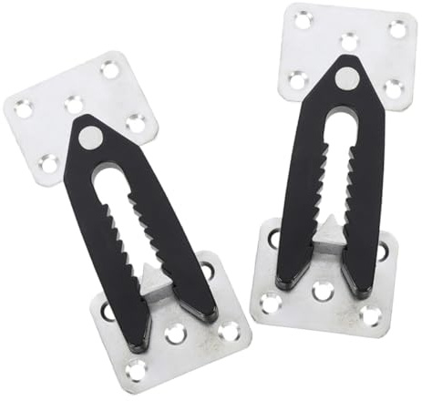 NUOBESTY 2 Pezzi Connettori per Divano Componibile Scatto Ganci Resistenti per Collegamento Sezionale Mobili Facili da Installare e Duraturi