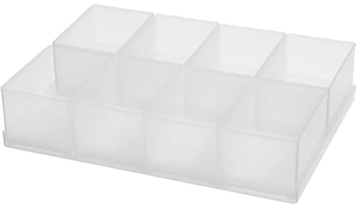 raaco 109888 Einsatzset Typ 55 A: 8xA8-1, Transparent