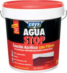AGUASTOP CEYS - Antigoteras Caucho Rojo Aguastop Ceys 5 Kg