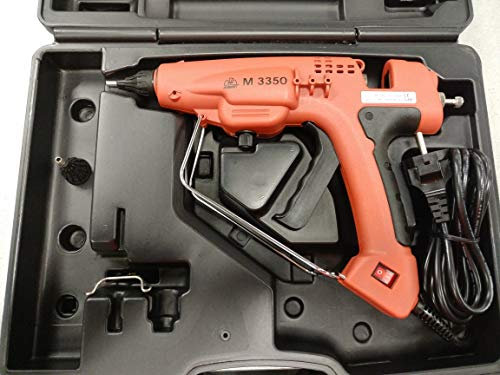 PISTOLA INCOLLATRICE ELETTRICA PROFESSIONALE M3350 PER COLLA A CALDO STICK Ø12 - CON VALIGETTA