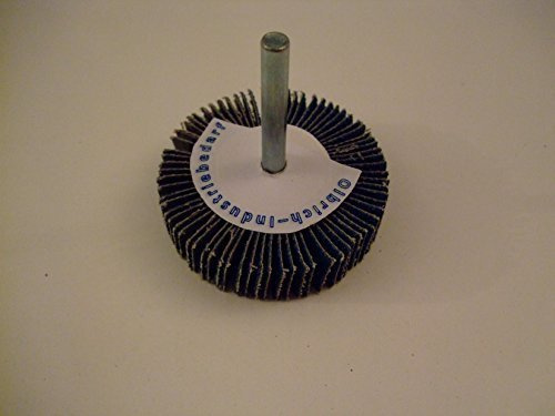 Olbrich-Industriebedarf Fächerschleifer 60x15x6 mm INOX, Edelstahl Korn 60-10 Stück