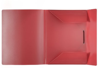 Eckspanner-Sammelbox, PP, A4, rot