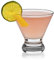 Libbey Set di 12 bicchieri Cosmopolitan da cocktail e Martini, 234 ml