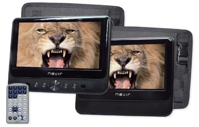NEVIR - DVD PORTATIL 9 NVR2777 Doble Pantalla