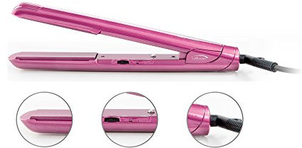 Sinelco France Mach 2 Ultron Proline - Plancha para pelo, color rosa