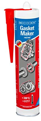 WEICON 30100310 Gasket Maker 310ml Spezial-Dichtstoff Dichtmasse Dichtmittel rot