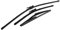 escobillas limpiaparabrisas Frente del coche Rear Window parabrisas limpiaparabrisas para Nissan Qashqai 2007-2013