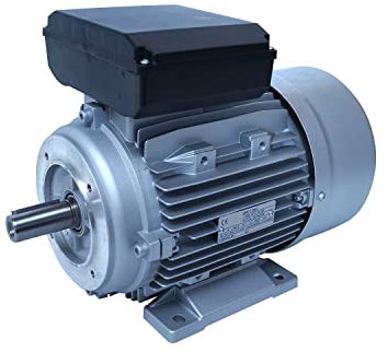 Elektromotor, einphasig, 220 V, 3,7 kW, 1500 U/min, Flansch B34 mit Gewindelöchern