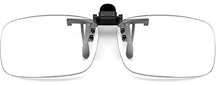HHCC Transparente Brillenglas-Lesebrille & Clip-On-Brille Kann tragbare Lesebrille +1,00 bis +3,50 Dioptrien für das Outdoor-Fahren Angeln,2packs,+2.00