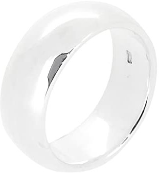 Treasure Bay - 0,925 Sterling-Silber 925 Herren Ring, Verlobungsring Silber (7MM, 21.8)