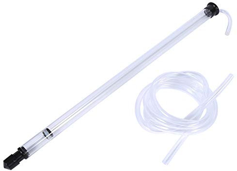 Youngs Auto Syphon Liquid Transfer Pump Automatic Syphon Rod Rack with Plastic Tube, for Home Brewing Beer Wine Bucket Carboy Bottle