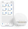 WiFi Relais WLAN schalter, meross Relais Modul, für smart home DIY Auf-/Unterputz, arbeiten mit Alexa und Google, 2,4-GHz, 1 pcs