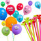 SHATCHI Emoji-Luftballons aus Latex, 30,5 cm, mit wiederverwendbaren Stäbchen, Ständer für Geburtstag, Weihnachten, Kommunion, Partyzubehör, lustige niedliche Dekoration, Baloon, sortiert, 25 Stück