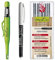 vasalat Pica Permanent Marker + Pica Dry Tieflochmarker Graphit + 10 Ersatzminen
