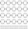 20 Set Stainless Steel Bottle Opener Insert Kits Metal Beer Bottle Opener Beer Wine Hardware Parts with 42Pcs Screws for DIY Resin Mould Kit Bottle Opener (Silver)