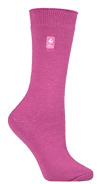 HEAT HOLDERS SOCKSHOP Ladies 1.0 TOG Ultra Lite Plain Socks Pack of 1