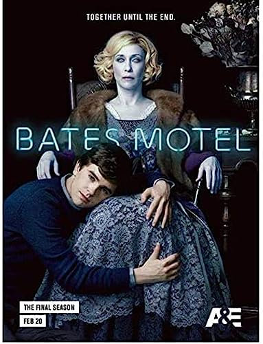 Poster Bates Motel Vintage-Tv-Show-Poster, Wandkunst, Bilder, Leinwand, Malerei, Poster Und Drucke, Heimdekoration 50X70Cm Kein Rahmen