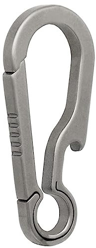 KCFEV Titan Karabiner Clip Haken EDC Kleine Heavy Duty Key Clips Anti-Lost Quick Release Schlüsselanhänger für Schlüssel