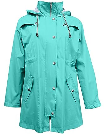 Langer Hoodie Damen Damen Mantel Fleece gefütterter Windbreaker Regenjacke Damen Damen Flauschigem Hundejacke Langarm Daunenmantel wasserabweisend Wintercoat Puffer Winter