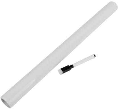 OSALADI büroartikel bürobedarf Waterproof office supplies Removable sticker Whiteboard wall sticker Wandaufkleber für die Tafel Whiteboard-Wandaufkleber verdicken Soraka Weiß