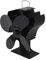 Ventilador de estufa de leña, solución de calefacción de aleación de aluminio para chimenea