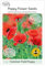 Pronto Seed Field Poppy Wildflower Seeds UK - Hardy Perennial Remembrance Flower for Gardens & Borders - Easy-Grow Flower Seeds That Return Yearly - Attracts Bees & Pollinators (Field Poppy, 10g)