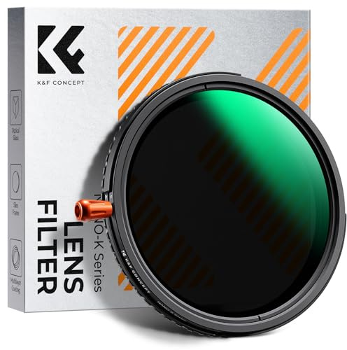 K&F CONCEPT Filtre 72mm ND2-32 et Polarisant CPL et Black-Mist 1/4 3 en 1 | avec 3 Chiffons,1-5 f-stops,Sans Croix,Nano-revêtement,Verre optique,Cadre CNC Antidérapant,Solide,FB305