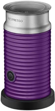 NESPRESSO Aeroccino - Espumador de leche eléctrico, edición limitada, 3 unidades, color morado