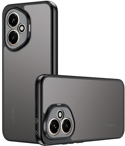 Lemxiee Case für Honor 400 hülle,Anti-Fingerabdruck/Absturzsicherung/rutschfest Flexibles Silikon + Mattiertes Acryl-Schutzhülle Handyhülle