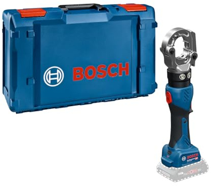 Bosch Professional 18V System Cordless Hydraulic Crimping Tool GPH 18V-60 (60kN Output Force, 340-degree rotatable Crimping Head, incl. XL-BOXX)